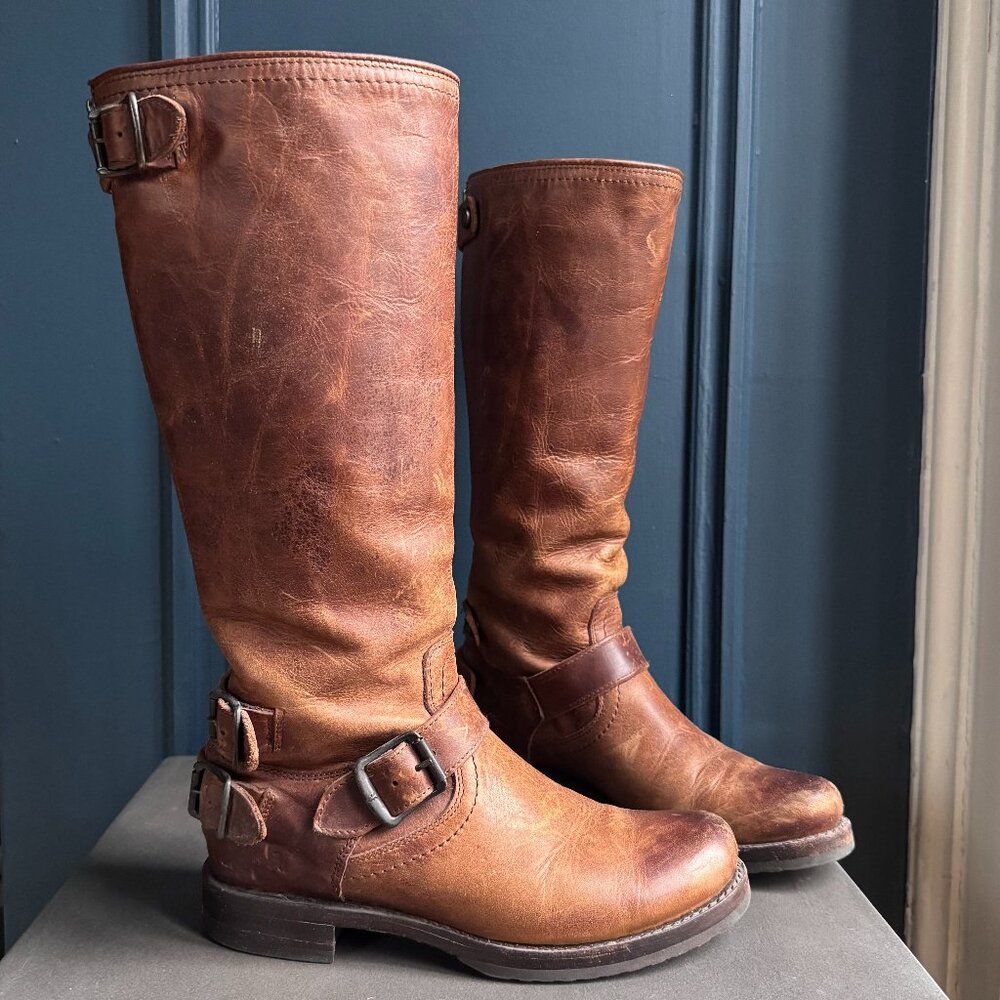 Frye Veronica Back Zip Tall Boot - image 3